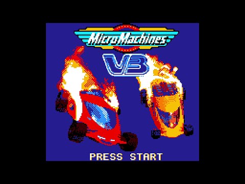Micro Machines V3. [GBC - Novalicious, THQ]. (2000). Full