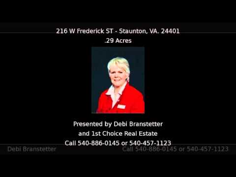 216 W Frederick ST, Staunton, VA home video tour