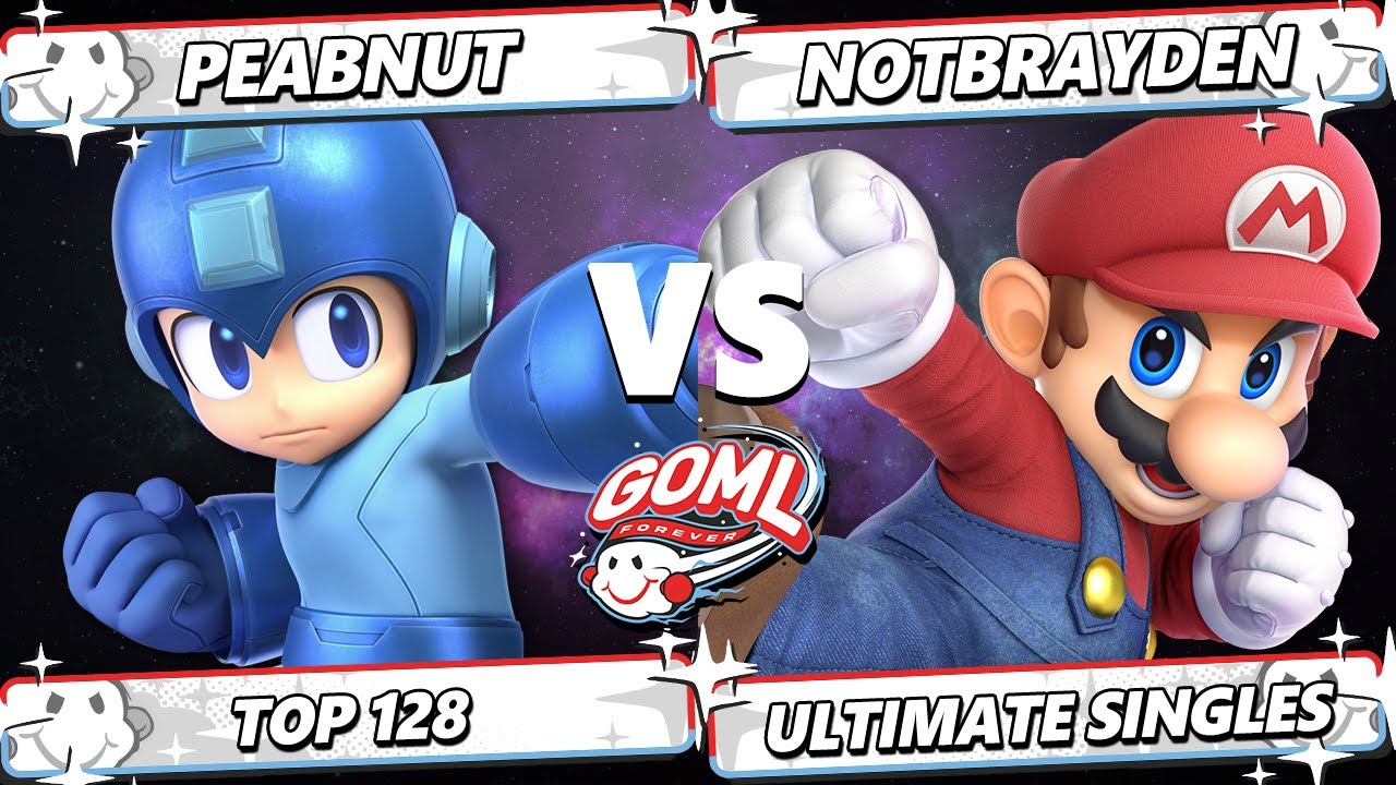 GOML 2025 - Peabnut (Mega Man) Vs. NotBrayden (Mario) Smash Ultimate - SSBU