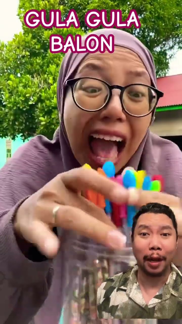 GULA GULA BALON BERWARNA!!!!? #funny #mainan #shorts