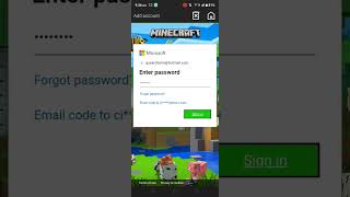 Pojavlauncher Microsoft Login || Part 2 (no password) #minecraft screenshot 3