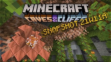 Minecraft 1.17 Snapshot 21w11a | COPPER & GAME CHANGES!!