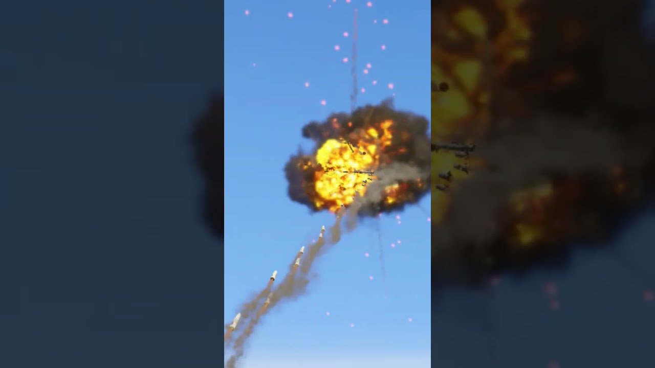 S500 Ground Base Air Defense System Shoot Down B2 Spirit Bomber Jet-Gta5