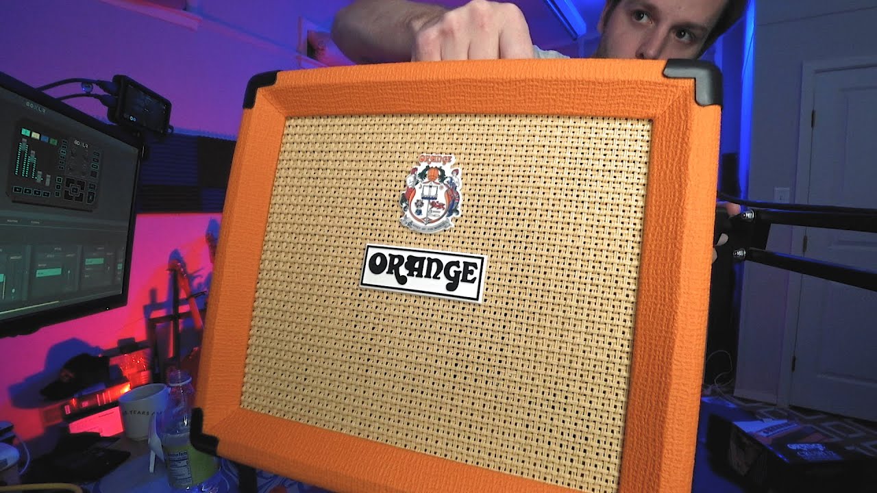 orange crush 12 guitar amp test & review YouTube