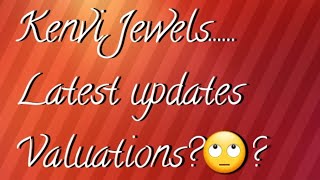 Kenvi jewels stock price latest updates, resistance & support, financials, valuations, निवेश की राय/