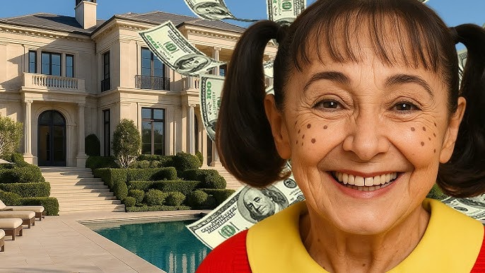 Nadie Imaginó la Vida de Lujo que Lleva La Chilindrina en 2025… ¡Mansiones y Autos de Ensueño!