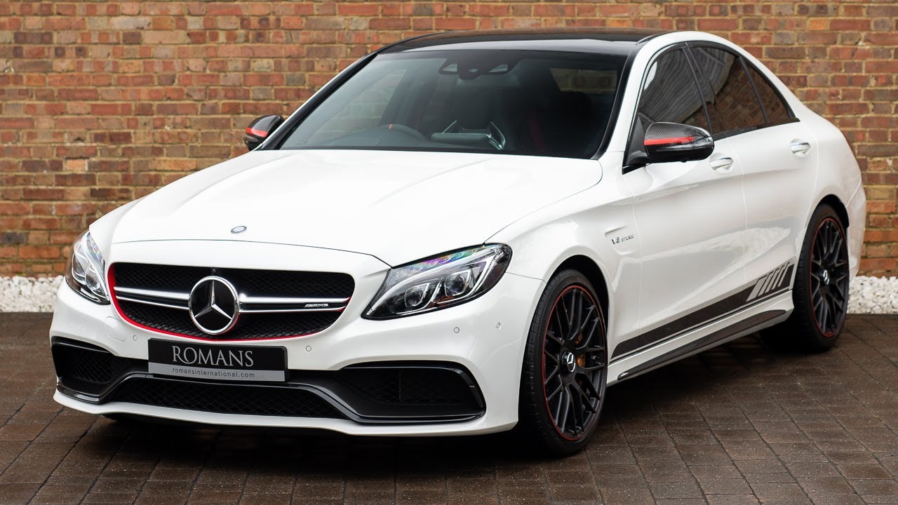 2015 Mercedes Amg C63 S Edition 1 Saloon Diamond White Walkaround Interior Exhaust Sound