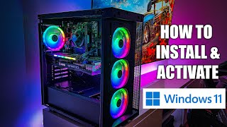 how to install and activate windows 11 pro on your new pc! (cheapest way to buy a windows 10/11 key)
