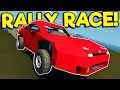 We Crashed Our Rally Cars During An Insane Race! - Stormworks: Build and Rescue Multiplayer Gameplay