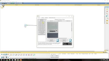 Peer-to-peer  connection using cisco packet tracer