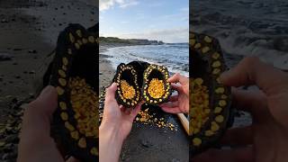 Video of gold nuggets transforming from rock vein