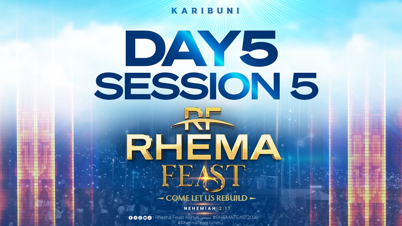 RHEMA FEAST 2026 | DAY 5 | SESSION 5 | MINISTER DUNSIN OYEKAN | MINISTER SINACH