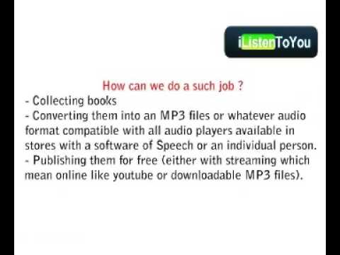 Google Project 10^100 - iListenToYou -