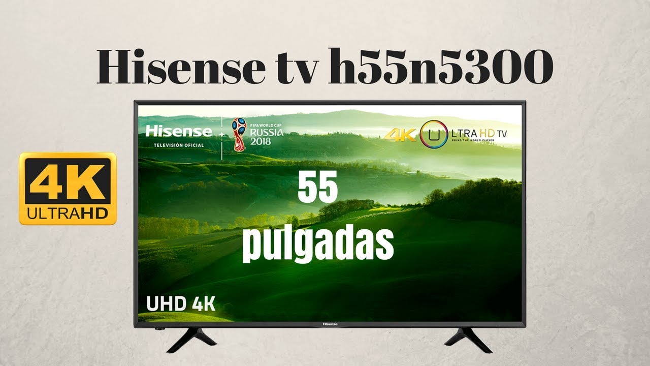 Hisense Smart TV 4K 55 Pulgadas 