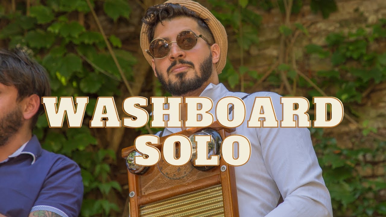 DR. WASHBOARD - GOLD DIXIE WASHBOARD SOLO