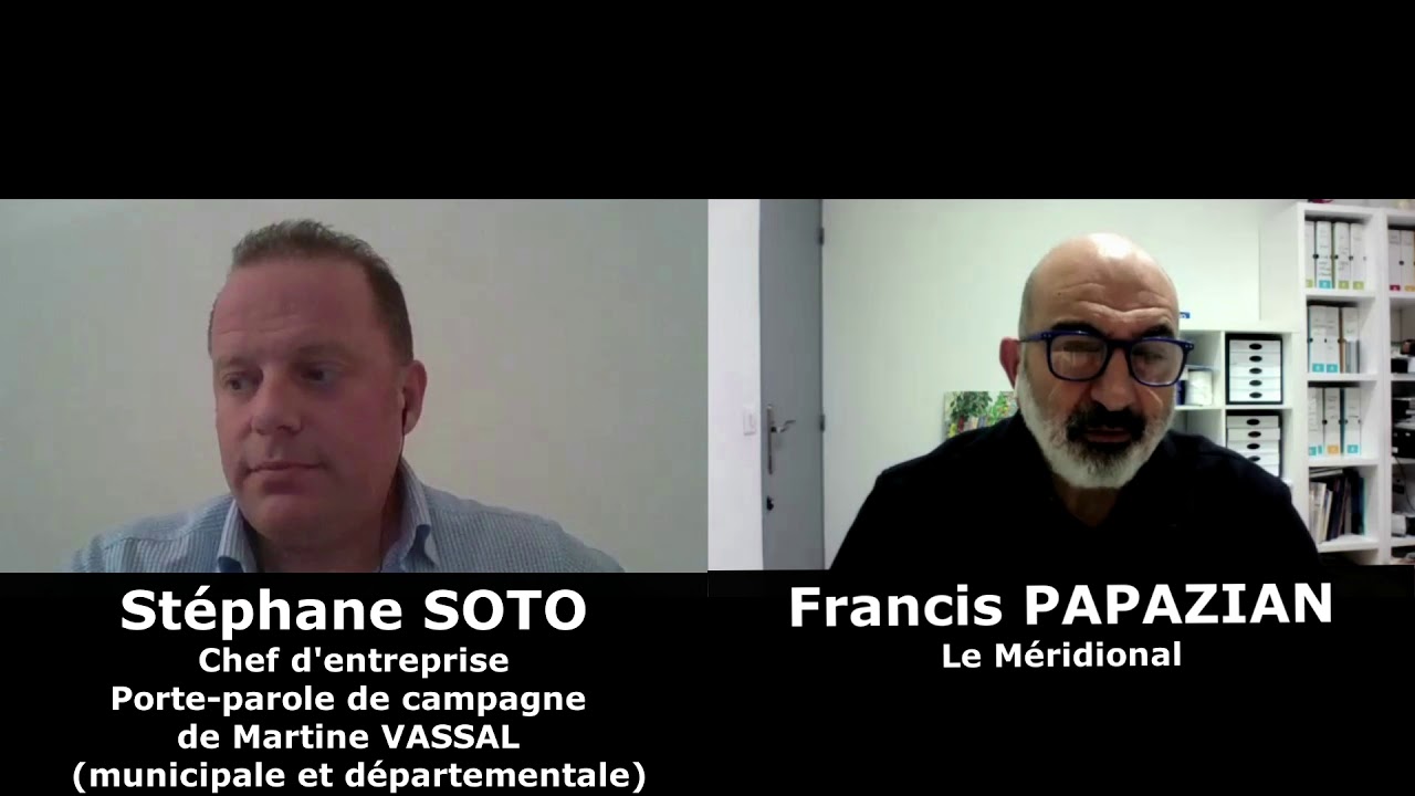 Stéphane SOTO Le porte parole de campagne de Martine VASSAL revient sur l'élection de Benoît PAYAN