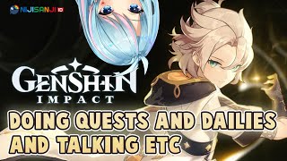 【Genshin Impact】Afternoon Genshin Chill and Finishing Quests || No primos for Albedo【NIJISANJI ID】