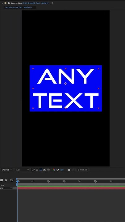 Quick Tips: How to quickly make resizable text blocks in After Effects ...