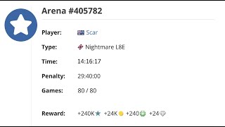 Minesweeper Online - The chatroom when Scar broke the World Record Nightmare L8E in 2021