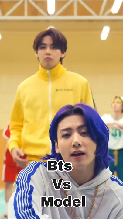 BTS vs Model wearing it #btsshorts #army