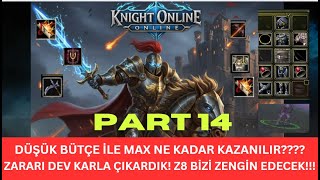 Knight Online I Zarardan Nasıl Kurtulduk? Düşük Bütçeyle 200 GB Kasma TAKTİKLERİ