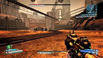 Borderlands 2 Hyperius the Invincible Siren Solo 2 min