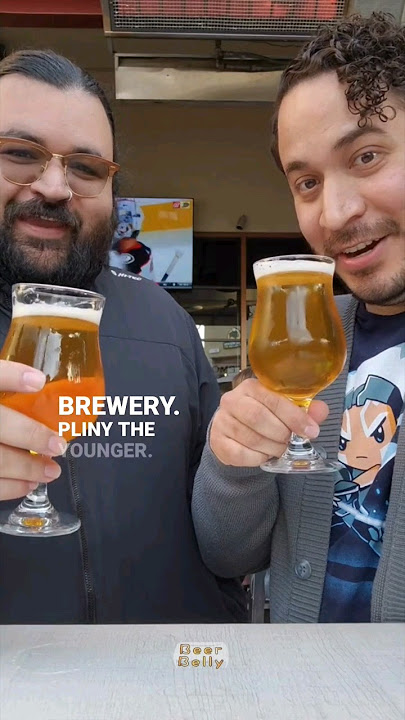 YOUR BOYS TRY PLINY THE YOUNGER 2024 #BeerBelly #shorts