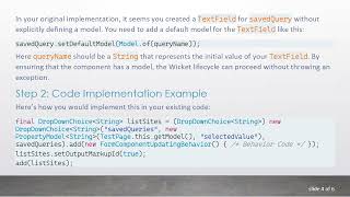 Resolving java.lang.IllegalStateException in Wicket 8