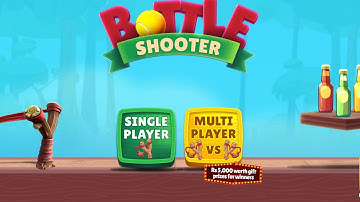 Knock Down Bottle Shooter Single Player mod Game Play video Watch end 🔚 