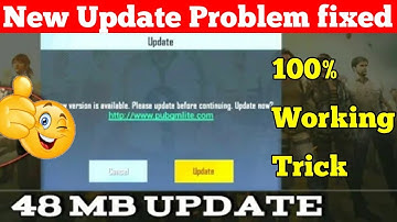 [48Mb] New in-game Update in Pubg Mobile lite | Pubg lite App not working problem solve | Pubg lite