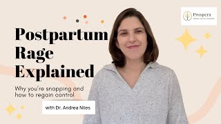 Postpartum Rage Explained: Why You’re Snapping & How to Regain Control