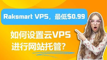 如何设置云VPS进行网站托管？ - Raksmart VPS起步价0.99美元