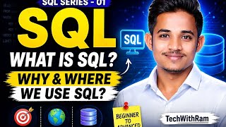 SQL Full Introduction in Marathi | What, Why, Where | TechWithRam