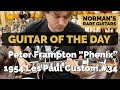 Guitar of the Day: Peter Frampton "Phenix" Gibson 1954 Les Paul Custom #34 | Norman's Rare Guitars