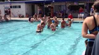 SCCA Pool Lifeguards versus Board Relay Race 2013