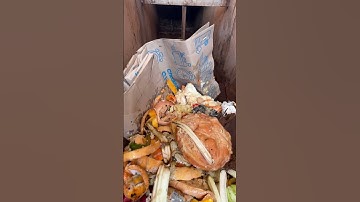 Aerobic #composting all types of #foodwaste on a 24hr continuous basis #circulareconomy #citynews