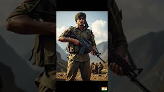 Indian 🇮🇳Army border per dipti karte hue #ytshorts Aivideo #armylover