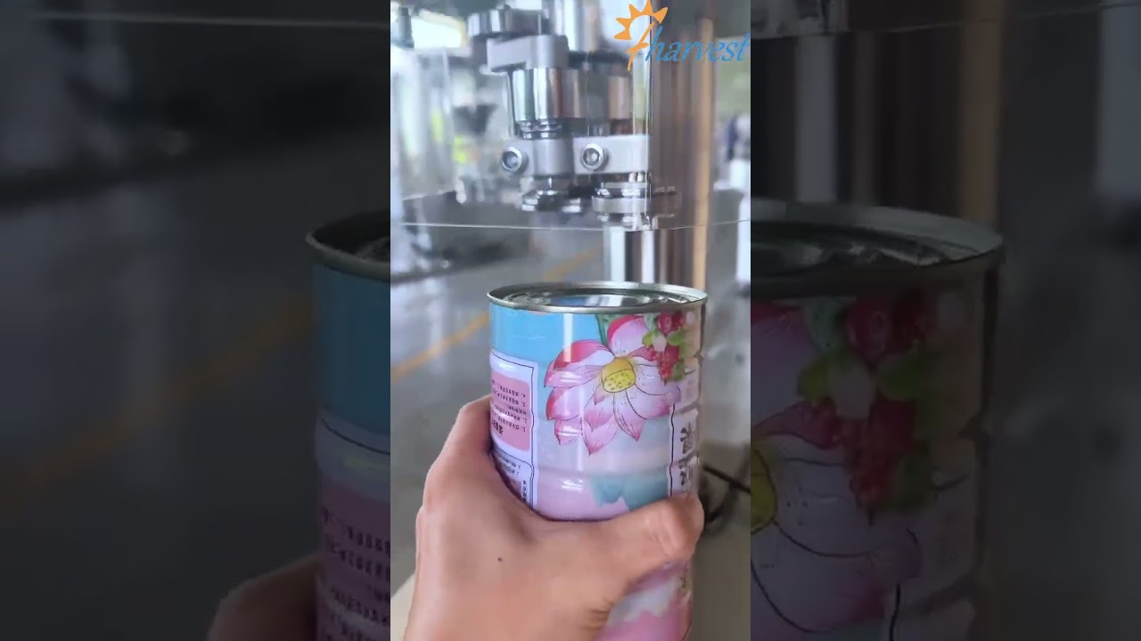 Semi-automatische hele winst vier, walnoten, geconserveerd fruit, zwarte bonen blikje sluitmachine