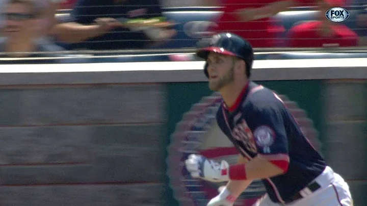 CIN@WSH: Harper crushes a two-run home run to right