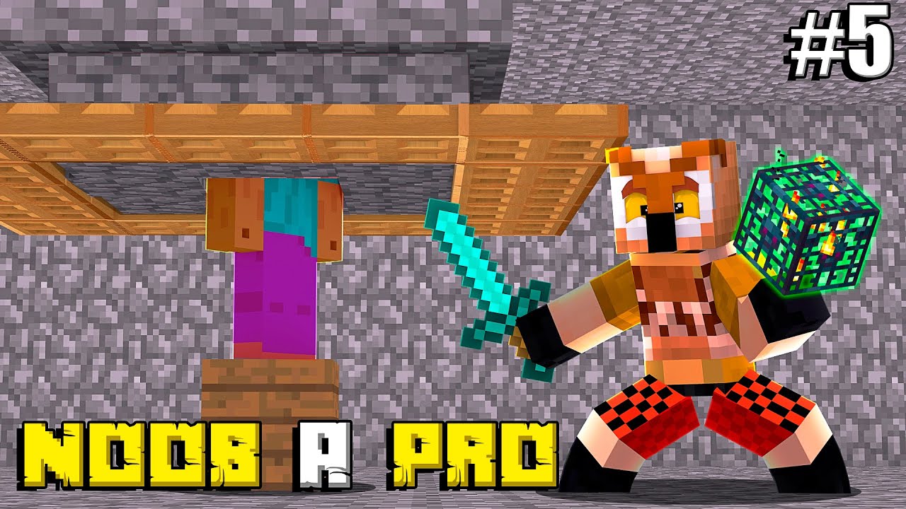 DE NOOB A PRO #5 GRANJA DE EXPERIENCIA Y MEJORA DE EQUIPO | MINECRAFT ...