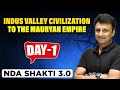 Nda history 2023  indus valley civilization to the mauryan empire  nda crash course