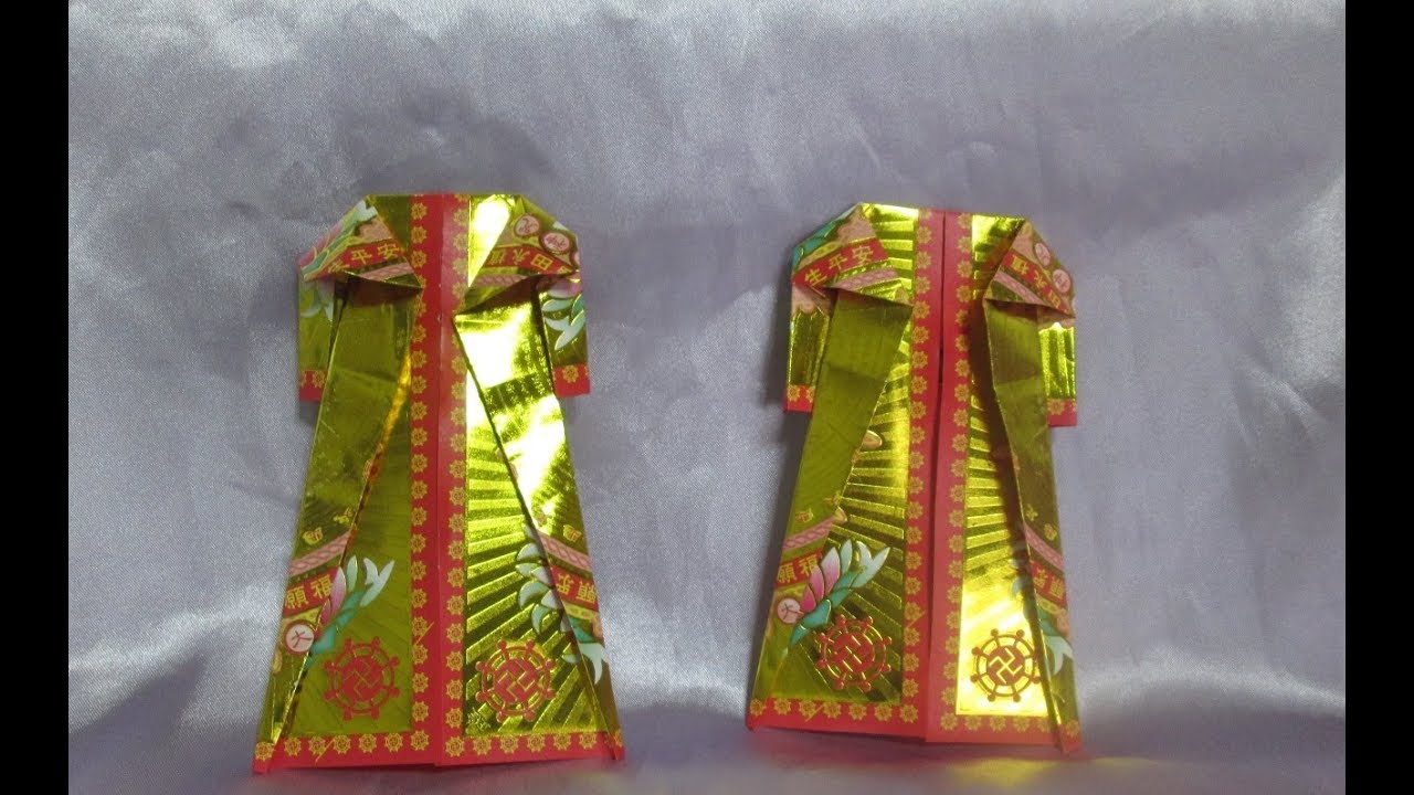 外套(一)摺紙分享