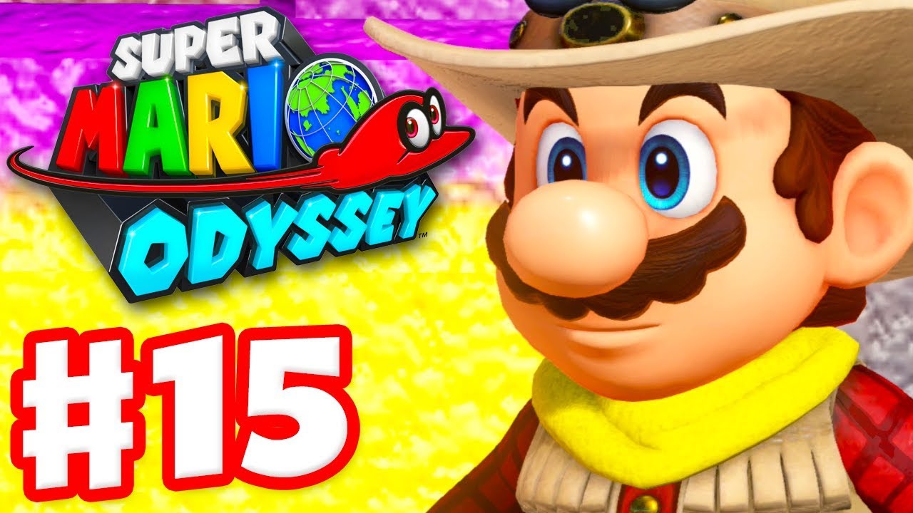 Super Mario Odyssey - Gameplay Walkthrough Part 15 - Cowboy Mario at Sand  Kingdom! (Nintendo Switch) - YouTube