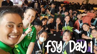 We directed a HUGE youth conference in the PHILIPPINES |FSY day 1