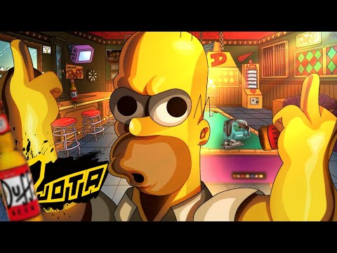 Homer Simpson🍩 (The Simpsons) | Os Cara Tão no Teto |