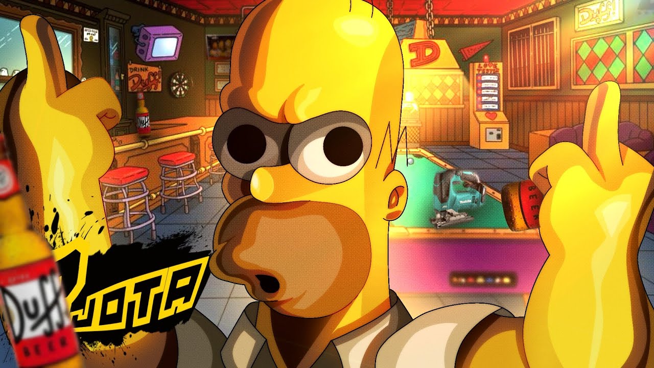 Homer Simpson🍩 (The Simpsons) | Os Cara Tão no Teto |