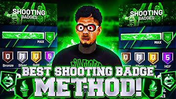 BEST SHOOTING BADGE METHOD IN NBA 2K20! HOW TO GET ALL YOUR SHOOTING BADGES MAXED OUT IN ONE DAY!