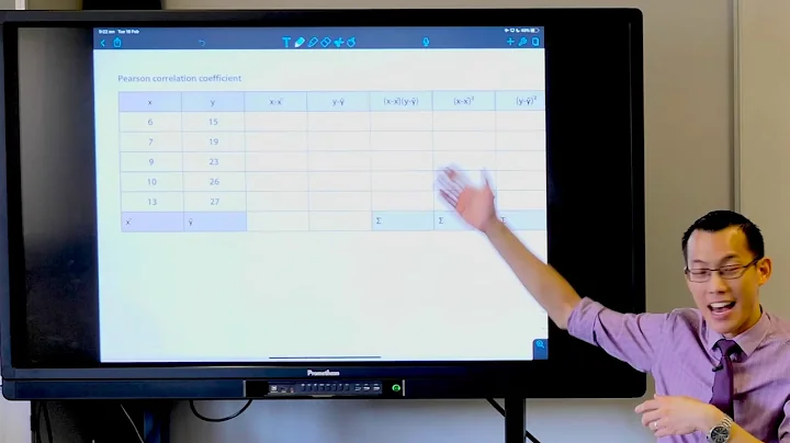 Correlation (2 of 3: Manual calculations of Pearso...