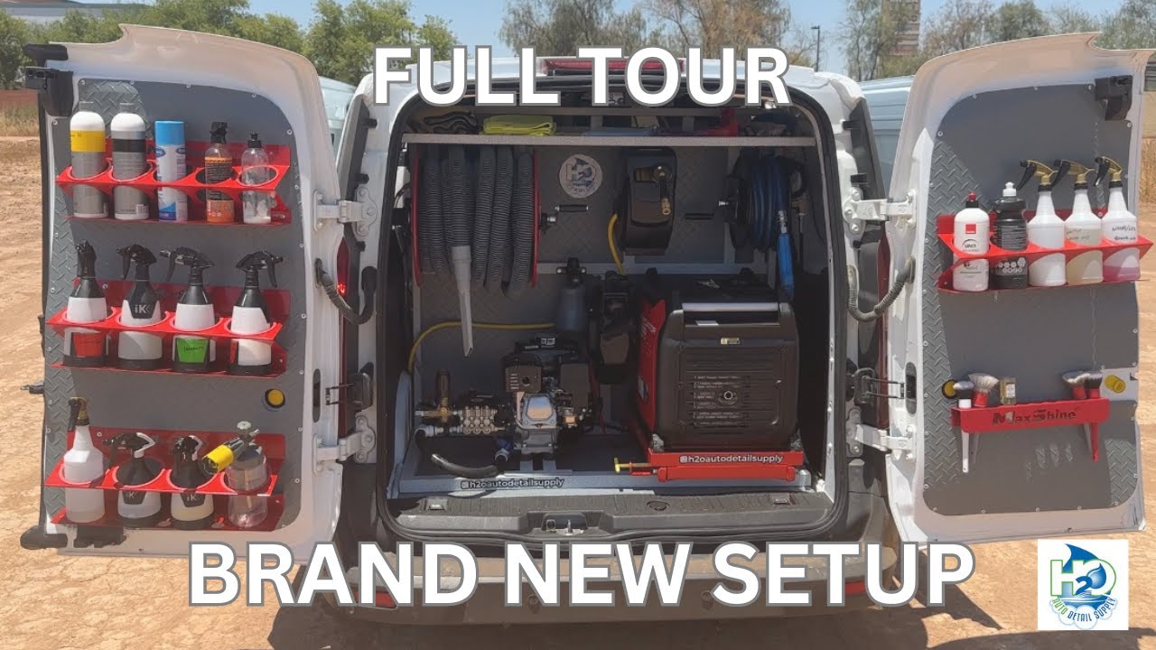 FULL TOUR OF MY BRAND NEW DETAILING SETUP - YouTube