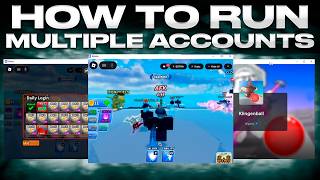 Multi Roblox: How To Run Multiple Roblox Accounts at the Same Time (WITHOUT EXECUTOR)